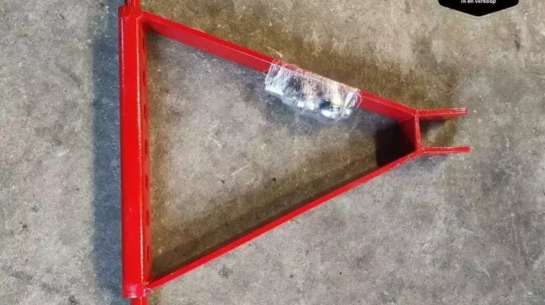Aanhanger Trekbok Zwart-Rood
